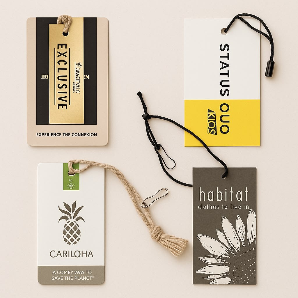 Custom Die-Cut Hang Tag