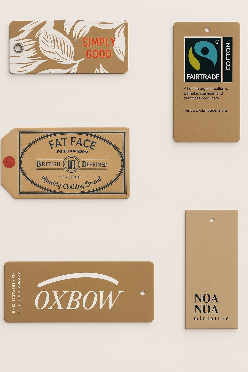 Foil Stamped Hang Tag