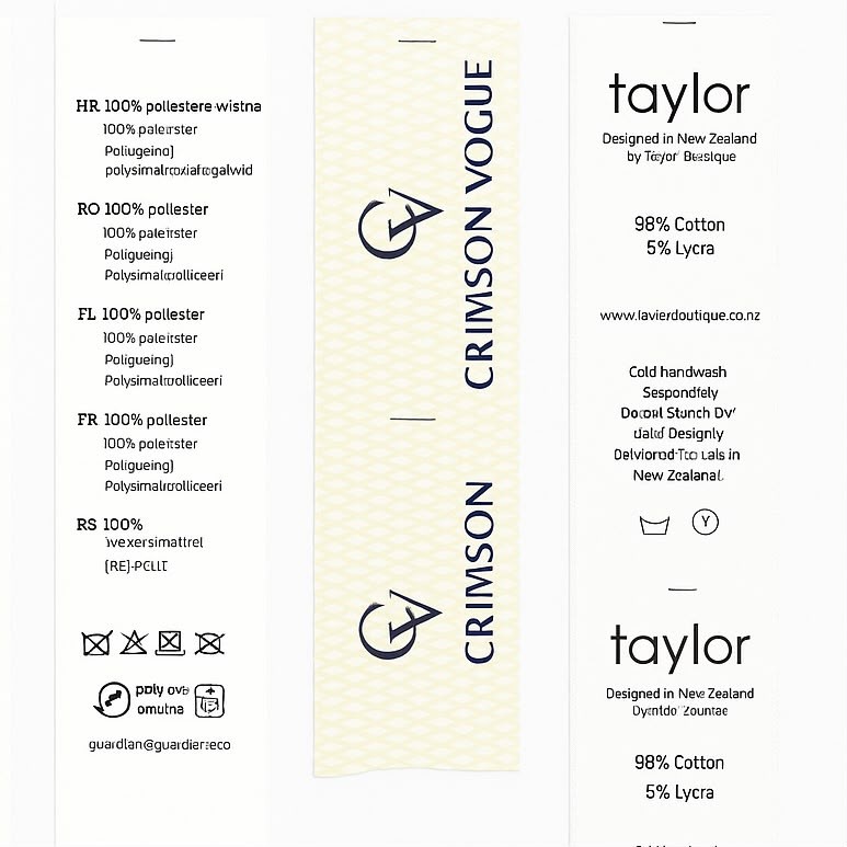 Wash Care Labels