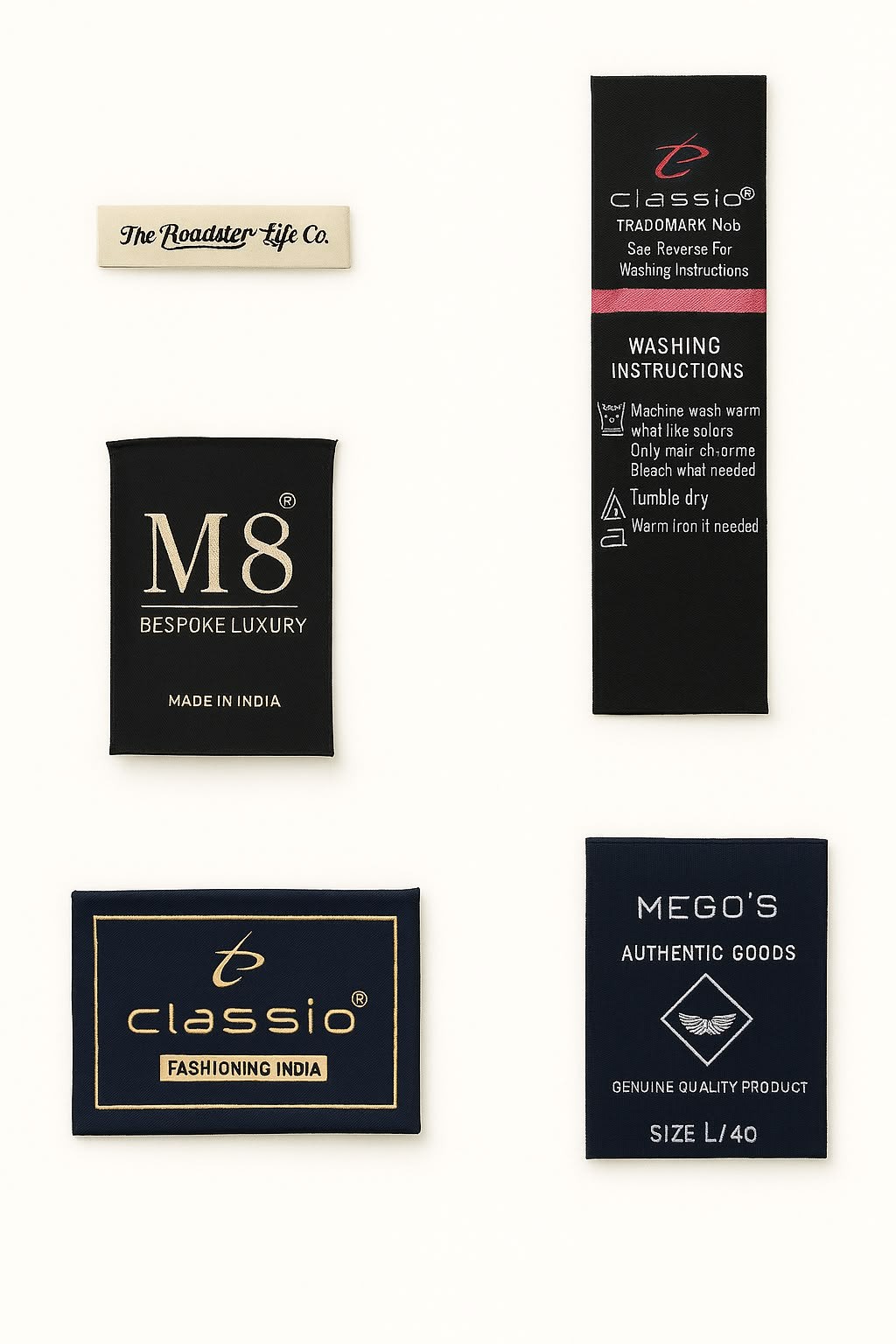 Taffeta Woven Label